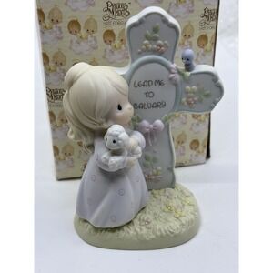 PRECIOUS MOMENTS FIGURINE - LEAD ME TO CALVARY Box